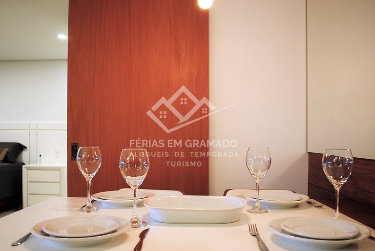 apartamento nuevo y mobiliado cerca de Rua Coberta
