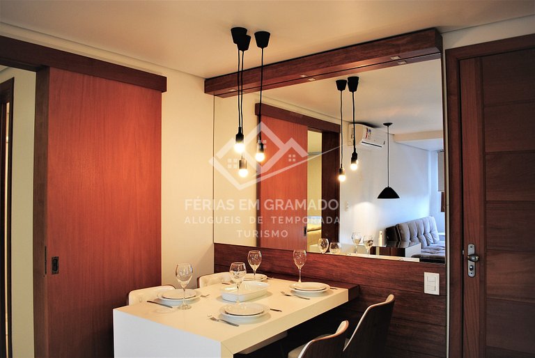 apartamento nuevo y mobiliado cerca de Rua Coberta